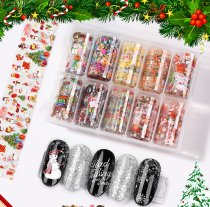 Christmas Fingernail Transfer Stickers Sets