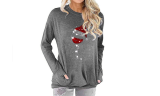 Womens Christmas Sweatshirt With Pocket