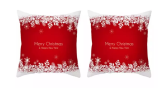 Two-Piece Christmas-Themed Pillowcase Set