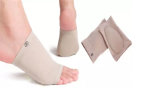 Gel-Infused Arch-Support Foot Sleeves