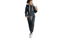 Women's Casual Hooded Tracksuit Set
