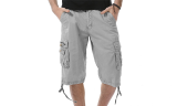 Mens Cotton Casual Short Cargo Pants 