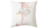 Pink Letter Pillow Cushion Cover