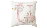 Pink Letter Pillow Cushion Cover