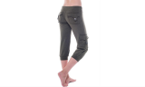Women's Casual Stretch Tapered  Calf-length Pants