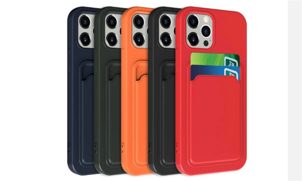 Wallet Card Slot Shockproof Protective Case for iPhone
