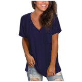 Women’s Short Sleeve V Neck T-Shirt 