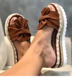 Women Platform Sandals Shoes with Bow