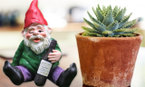4pcs Fairy Garden Drunk Gnomes Miniature Ornaments Set