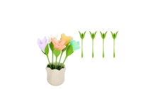4/8/16PCS Plastic Flower Buds Serviette Holder