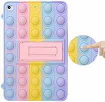 Push Bubble Sensory Fidget Toy iPad Case with Stand
