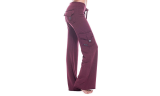 Women's Stretch Button Yoga Pants