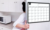 Magnetic Fridge Calendar Planner with Three Marker Pen