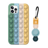 Silicone Popit iPhone Protector with Airtag Cover