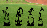 Gnome Sign Home Lawn Yard Decor 