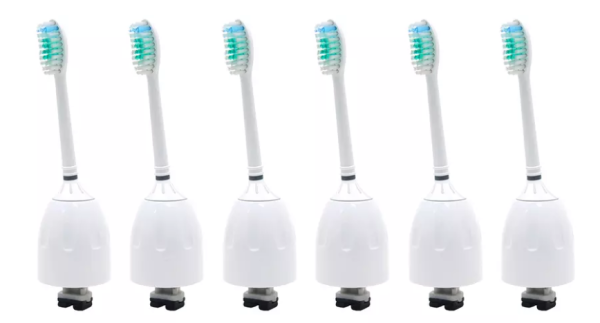 6 Packs Replacement Toothbrush brush Heads Fit For Philips Sonicare E series