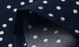 Women's Casual V-Neck Polka Dot Printed Ruffled Loose Mini Dress