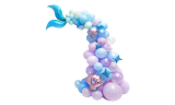 87pcs Mermaid Tail Balloon Birthday Party Decor