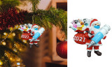 2021 Christmas Tree Ornament Decoration
