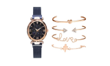 Women's Watch and Four Bracelets Set