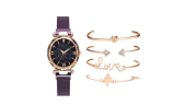 Women's Watch and Four Bracelets Set