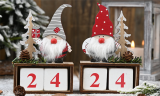 Wooden Christmas Advent Calendar 