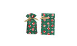 50pcs Christmas Drawstring Gift Bags