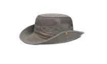 Unisex Outdoor Cotton Sun Cap Bucket Mesh Boonie Hat