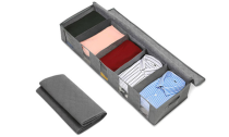 Foldable Under-Bed Clothes Storage Organiser Box