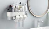 Wall-Mounted Stand for Bath Utensils