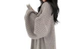 Women's Casual Long Knitted Cardigan