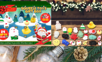 Christmas Advent Calendar With 24pcs Squeeze Fidget Toys