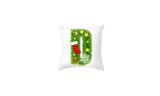 Christmas Alphabet Letter Throw Pillow Covers