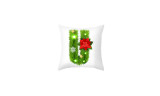 Christmas Alphabet Letter Throw Pillow Covers