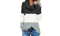 Turtleneck Chunky Knitted Jumpers