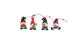 Christmas Santa Claus Wooden Ornaments