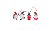Christmas Santa Claus Wooden Ornaments