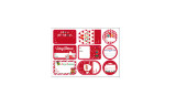 Christmas Gift Label Decoration Sticker