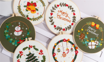 Christmas DIY Cross Stitch Embroidery Kit 