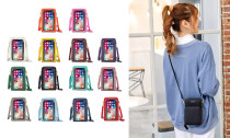 Women PU Leather Touch Screen Mobile Phone Bag