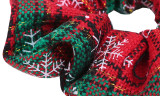 Christmas Hair Scrunchies Elastics Bobbles Hair Tie Ropes