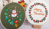 Christmas DIY Cross Stitch Embroidery Kit 