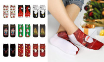 Unisex Cute Christmas Casual Ankle Socks