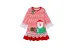 Children's Embroidered Wave Pattern Skirt