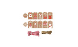 Christmas Kraft Paper Tag