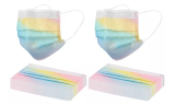 20,40,80 pcs Rainbow Disposable Masks