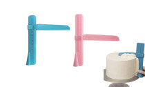 One or Two Adjustable Height Cream Scraper