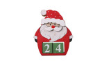 Wooden Christmas Advent Countdown Calendar Ornaments