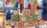 Christmas Kraft Paper Advent Calendar Box