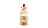 One or Two or Four Christmas Wine Bottle Cover Bags